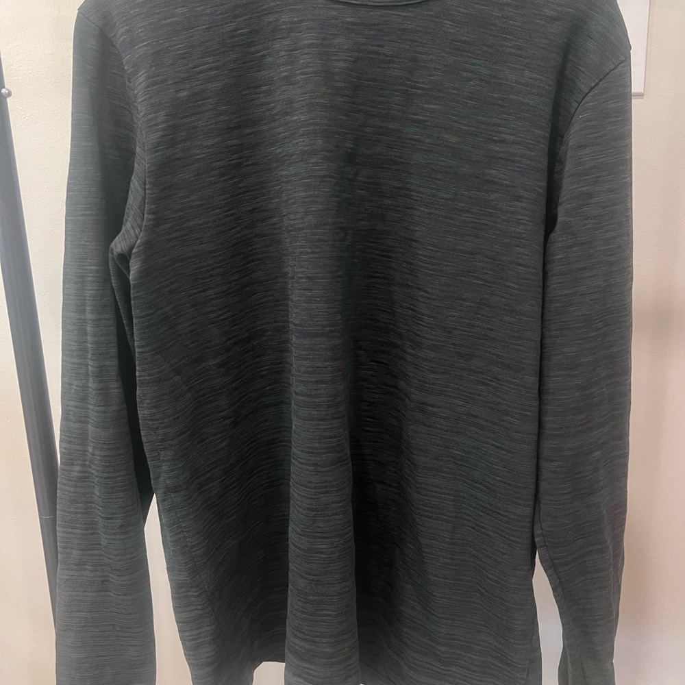 Theory Men's Long Sleeve Crewneck - Green